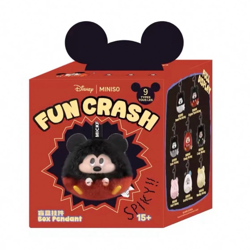 MINISO SEALED Disney Mickey Mouse Fun Crash Series Mystery Blind Box